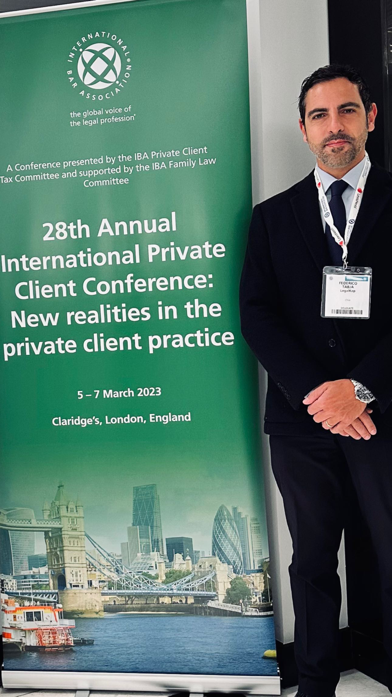 Conferencia IBA Private Client, Claridge’s, Londres